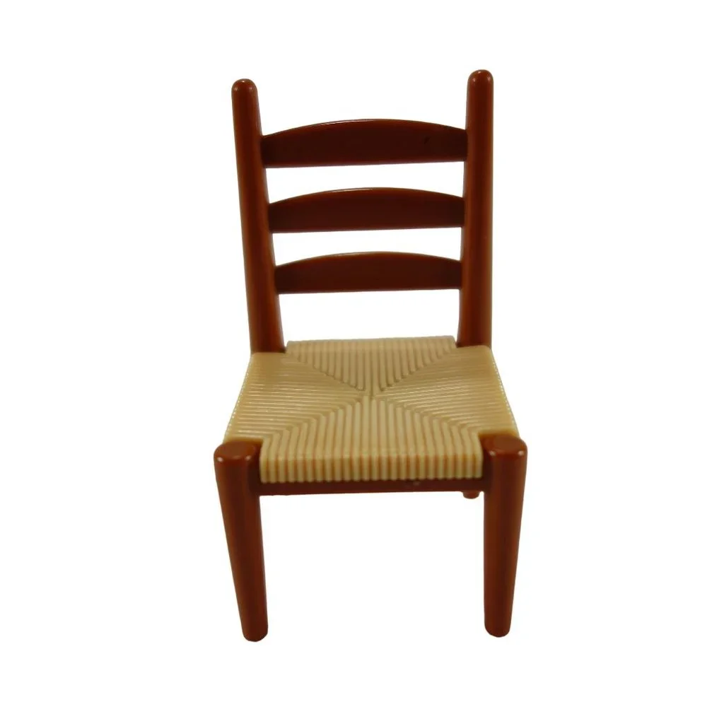 Vintage Fisher Price Loving Family‎ Dollhouse Ladderback Chair Replacement Part